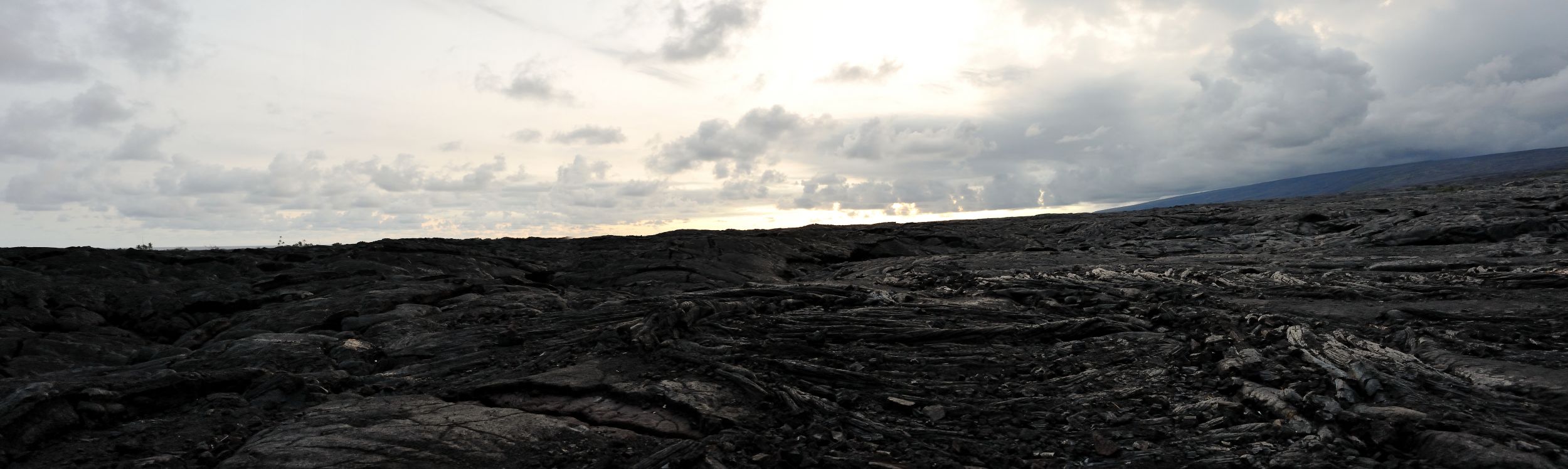 Lava viewing area